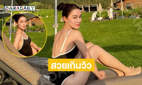 ดาราสาวลูกครึ่งเสิร์ฟชุดว่ายน้ำทำหนุ่มๆใจปลิว