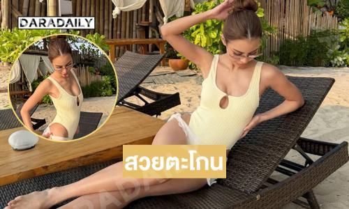 อินฟลูสาวสวยอวดหุ่นสวยแซ่บทำบางแสนไฟลุก