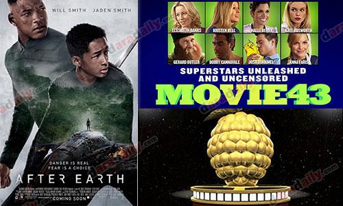 "Movie 43" กอดคอ "After Earth" คว้าหนังยอดแย่