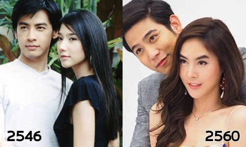 เทียบกันชัดๆ นักแสดง "โซ่เสน่หา" เวอร์ชั่น 2546 vs 2560