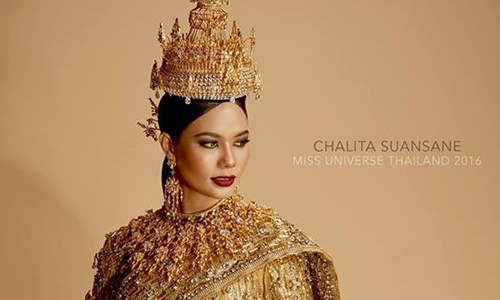 ที่สุดของความงามแบบไทย! เปิดตัวชุดประจำชาติ-ชุดราตรีใช้ประกวด Miss Universe 2016 