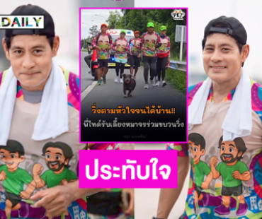 เรื่องราวแสนประทับใจของ “ไทด์ เอกพันธ์” จากน้องหมาจร สู่บ้านหลังสุดท้าย