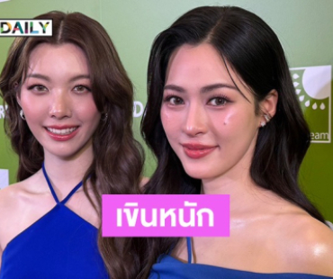“หลิงหลิง” เขินหนักโมเมนต์ “ออม” จุ๊บแก้มแสดงความยินดีหลังคว้ารางวัล
