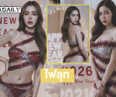 นางเอกดังเสิร์ฟภาพปฏิทินแฮปปี้ปีใหม่สุดแซ่บ