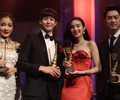  “ฟิล์ม-กระแต” เข้าตาสื่อจีน รับรางวัลบุคคลแห่งปี 